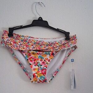 Beautiful BLEU ROD BEATTE Floral Bikini Bottoms sz12
